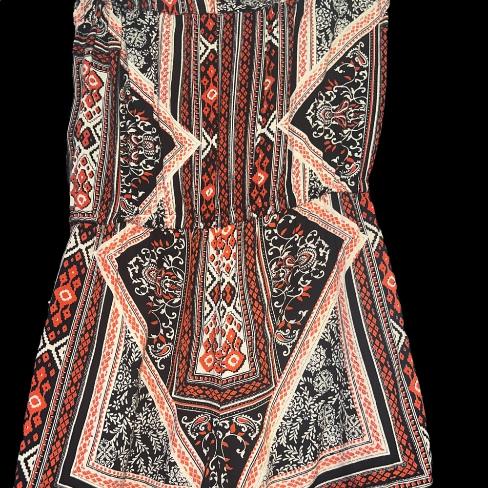 Multi-colored romper